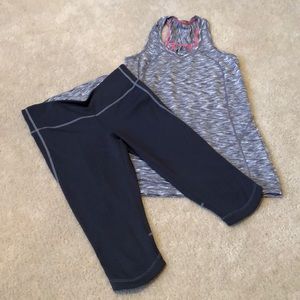 Tangerine brand Workout outfit